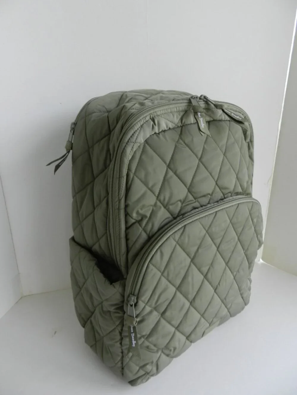 Vera Bradley Ultralight Essential LARGE Backpack Laptop Backpack in Sage